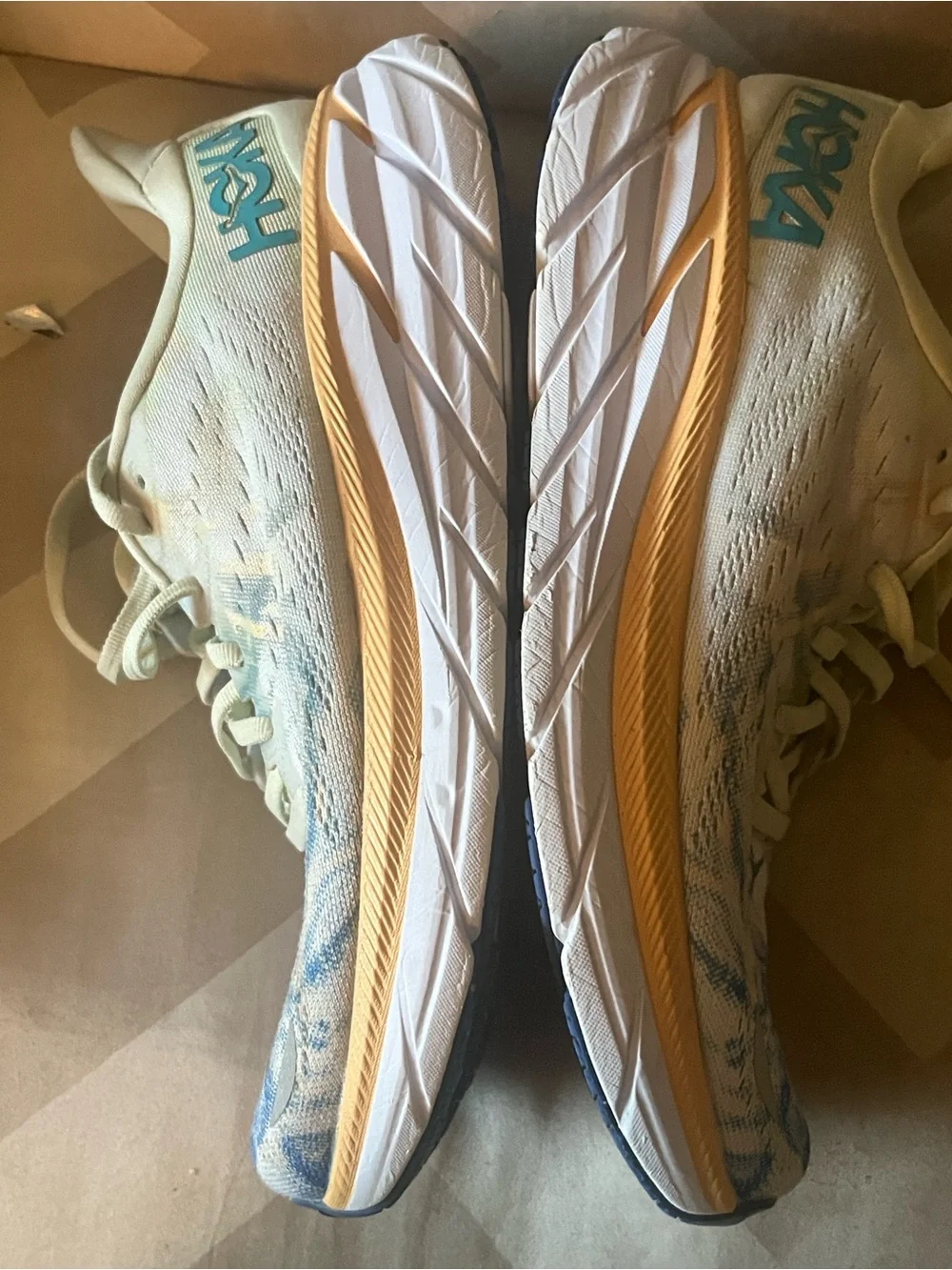 Hoka engineered cushioned